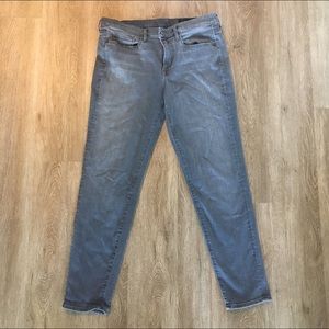 Vince gray straight leg jeans